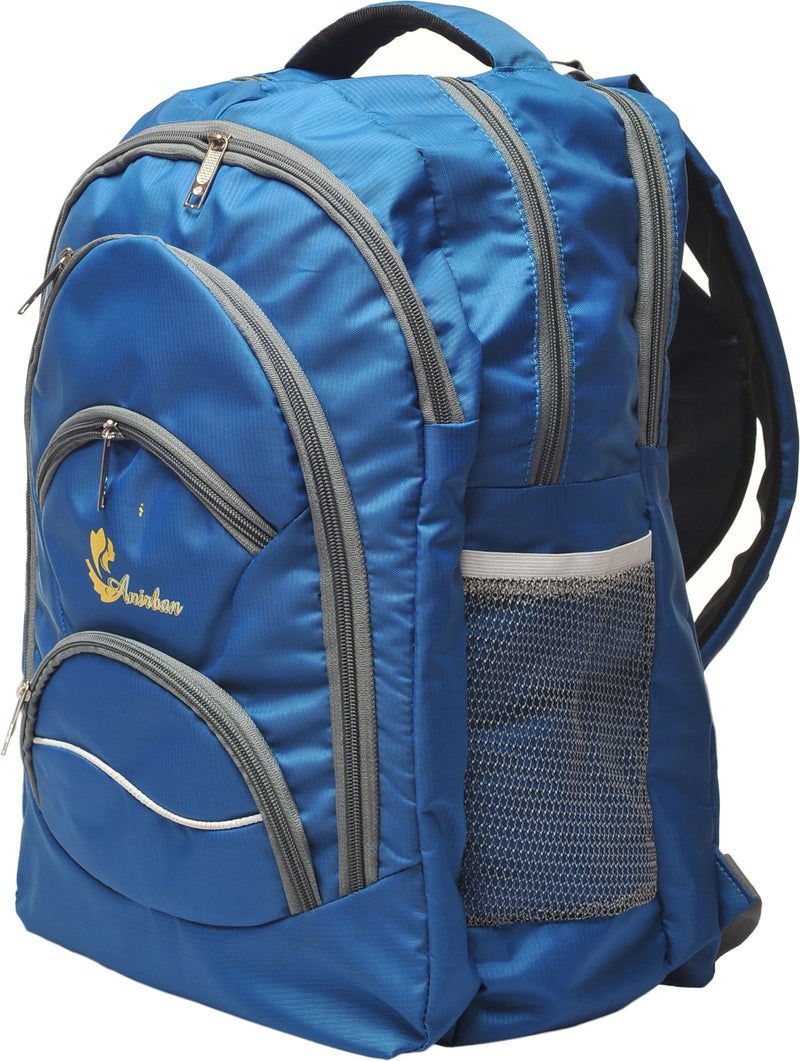 ABYQ Blue Laptop Backpack for Women - Image 4